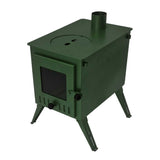 Firebox Vista Eco Burn Large Window Portable Wood Stove | 3.5kw 12kg