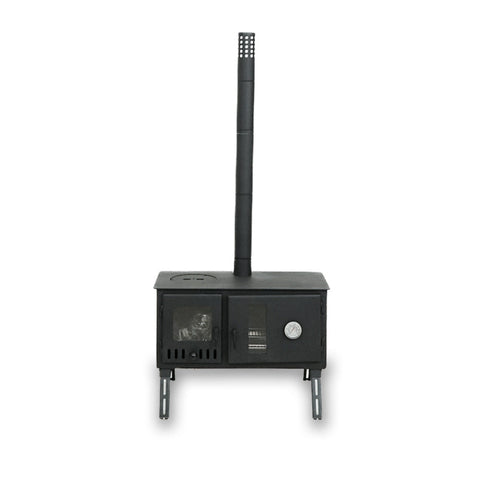 Firebox Eco Burn Range Oven Portable Wood Stove | 3.5kw 20.5kg