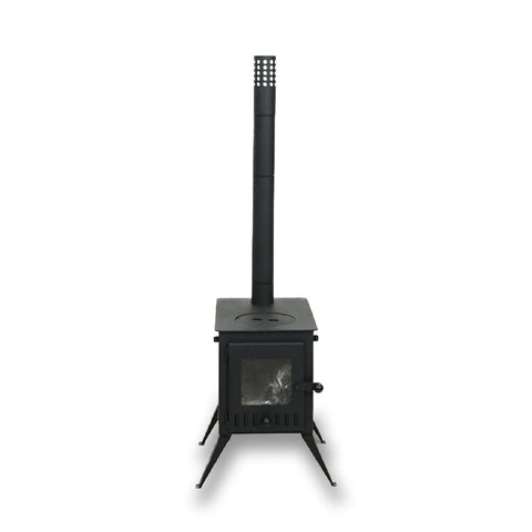 Firebox Vista Large Window Portable Wood Stove | 3.5kw 12kg