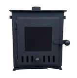 Firebox Vista Eco Burn Large Window Portable Wood Stove | 3.5kw 12kg