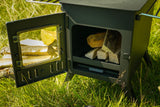 Firebox Vista Eco Burn Large Window Portable Wood Stove | 3.5kw 12kg