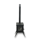 Firebox Vista Eco Burn Large Window Portable Wood Stove | 3.5kw 12kg
