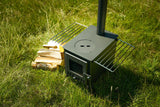 Firebox Vista Large Window Portable Wood Stove | 3.5kw 12kg