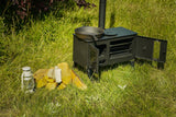 Firebox Eco Burn Range Oven Portable Wood Stove | 3.5kw 20.5kg