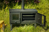 Firebox Eco Burn Range Oven Portable Wood Stove | 3.5kw 20.5kg