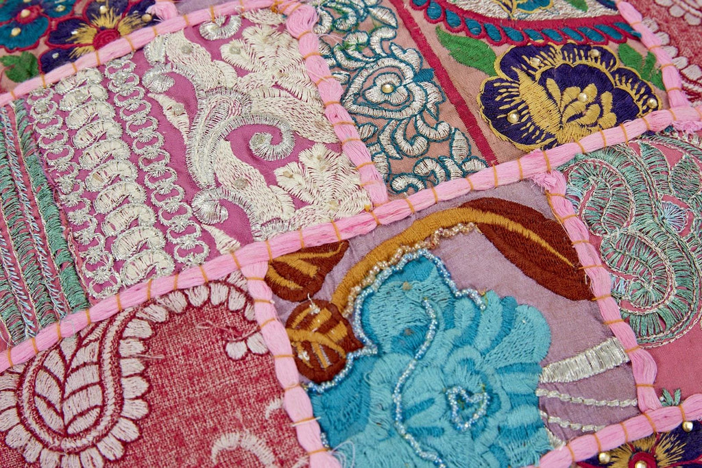 Patchwork Pouffe