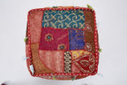 Patchwork Square Pouffe