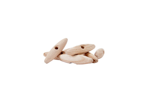 Wooden Toggles (Pack of 6)