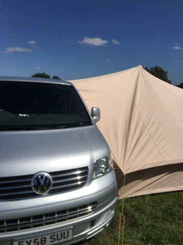 DubPod ™ Drive Away Camper Van Canvas Awning