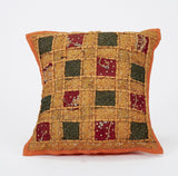 Medium Indian Patchwork Cushion Cover